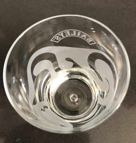 Baileys glass irish cream - glass,