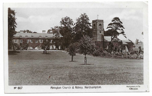 Real photo postcard abington - photo,