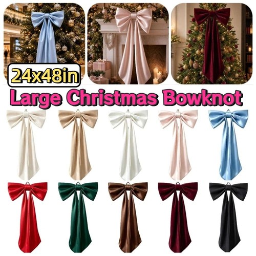 Large christmas bowknot - christmas, xmas