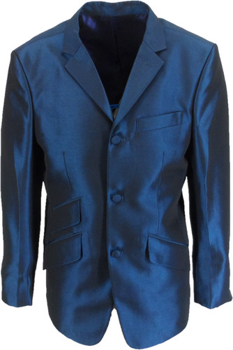 Mazeys mens teal blue suit - mens,