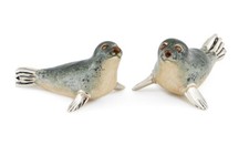 Saturno Silver and Enamel Seal