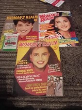 3 X VINTAGE   WOMAN'S REALM MAGAZINES GREAT CONDITION 
