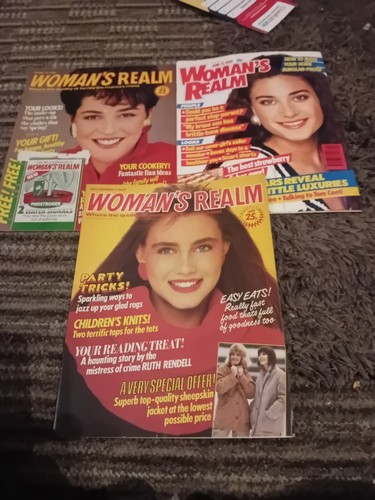 Vintage woman s realm - x, woman's