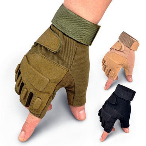 Tactical fingerless gloves - tactical,