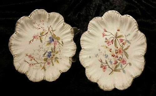Floral plates royal - x2,