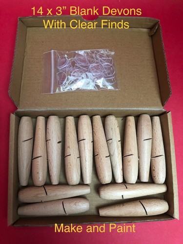 Wood devon minnows - wood,