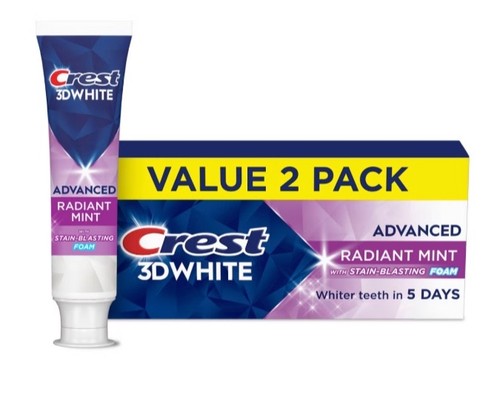 Crest white advanced - 3d,