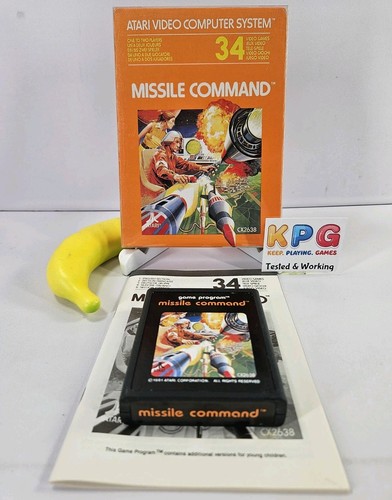 Missile command atari vcs - missile, (atari