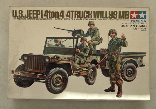 Tamiya jeep 4 ton - tamiya, 4x4