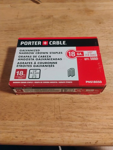 Porter cable galvanized - porter, 1/2"