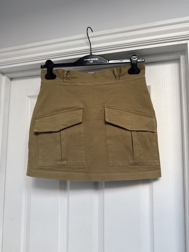 Zara khaki green brown - green, short