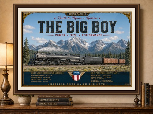 Union pacific big boy 4014 - pacific,