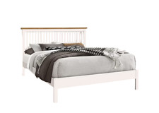 Ascot Oak Solid Wooden Bed