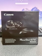 Canon Powershot G7 X Mark III Compact Digital Camera Black NEW - SAME DAY SHIP