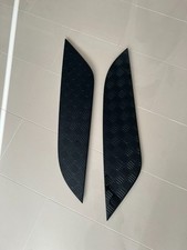 LAND ROVER DEFENDER 90 110 130 L663 BLACK SIDE BONNET VENT PANELS 2020-2024