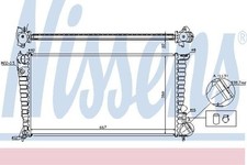 Nissens Radiator for Peugeot