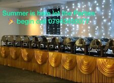 Rolltop Chaffing Dishes Available For HIRE ONLY @£15 Each App Best Price On Ebay