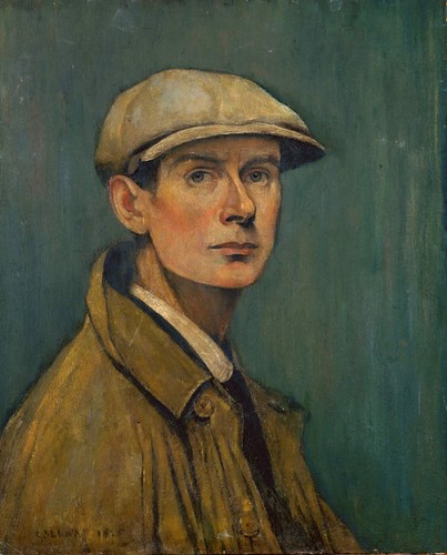 Lowry self portrait - self, (1925)