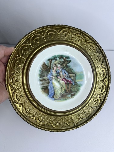 Vintage brass framed - brass, alfred