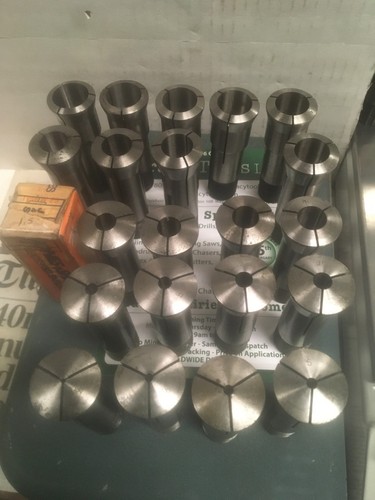 Schaublin type w25 collets - type,