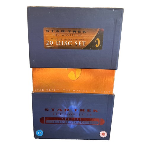 Star trek the movies dvd - i-x,
