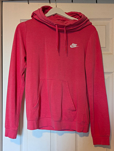 Nike pink pullover hoodie - pink,