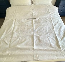 Large antique French linen