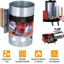 Barbecue chimney starter - barbecue, bbq