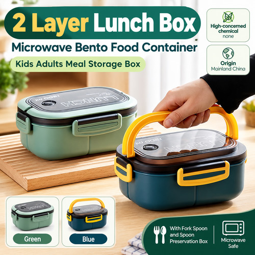 Layer lunch box microwave - layer,