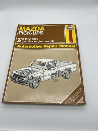 1972 1988 mazda pickup - mazda, truck