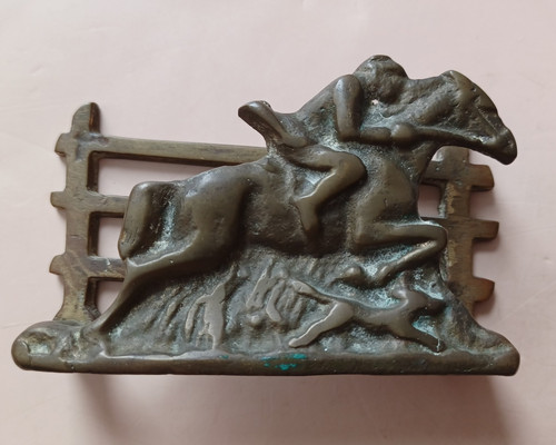 Small vintage brass - , letter
