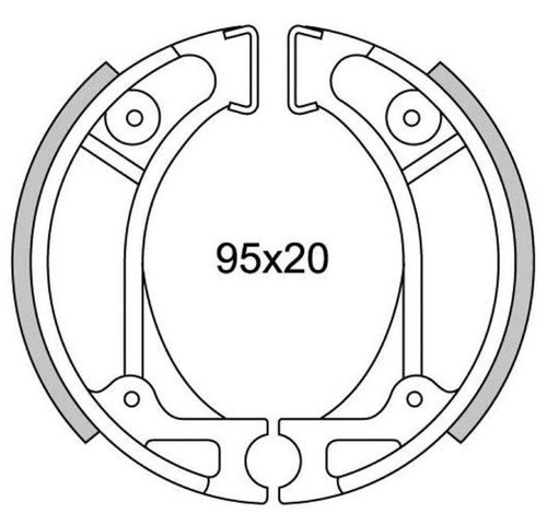 Rear brake pads newfren - brake,
