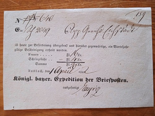 Ansbach königl bayer - ansbach,