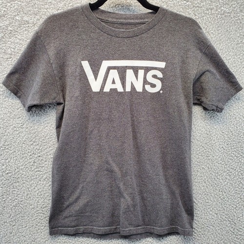 Vans shirt mens gray - gray, crew