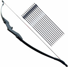 30/40LBS Archery Straight Bow