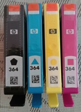 HP 364 Genuine Ink Cartridges Black Cyan Magenta Yellow N9J73AE Original HP364