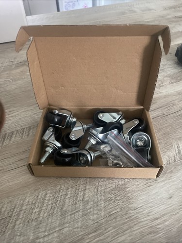 Pcs black casters for - pcs,