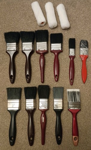 Paint brushes job lot - lot, 11
