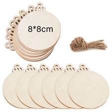 Wooden circle disk shape craft - disk,
