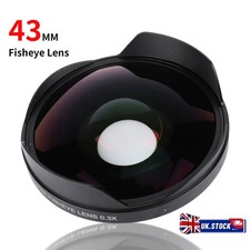43MM 0.3X Fisheye Ultra Wide