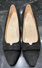 Peter Kaiser Black Suede Court