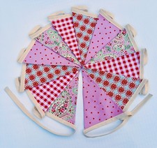 Shabby Chic Fabric Bunting