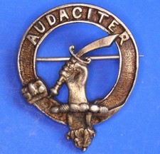 Vintage Scottish Clan Brooch
