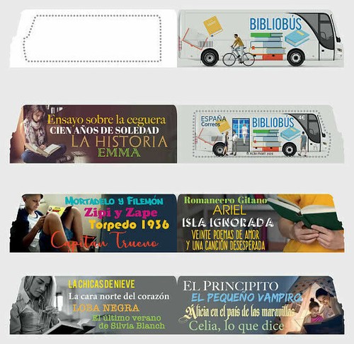 Spain 2020 book mobile library - spain,