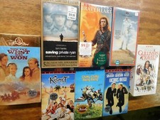 8 Vintage Sealed VHS Lot ~