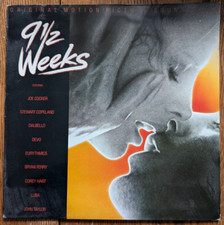 9 1/2 WEEKS LP sleeve only OST vinyl record cover Kim Basinger 1986