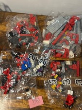5x Factory Sealed Lego Bags Town City Car Windows Plates
