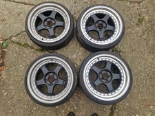 18 Inch Wheel Rims With Strech Tyres 5x 100 stud pattern 