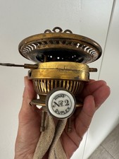 antique Hinks no: 2 duplex oil lamp burner