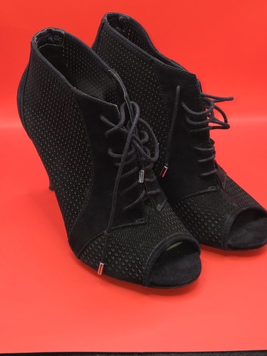 Karen millen black suede - black,